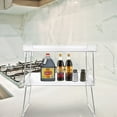 thumbnail image 5 of 1Pc Home Kitchen Seasoning Bottle Rack Multi-function Storage Rack (Transparent), 5 of 7