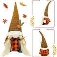 thumbnail image 5 of Molumo Thanksgiving Decorations for Home - Fall Decor - Cute Thanksgiving Gnomes Plush Doll for Office, Indoor, Tiered Tray, Harvest Table Supplies - Autumn Birthday Gifts Basket Ideas for Women, 5 of 8