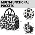 thumbnail image 6 of Cow Print Pattern Insulated Leakproof Lunch Box for Work, Lunch Bag for Women Men, Loncheras Para Mujer for Beach Travel Picnic Camping, 6 of 6