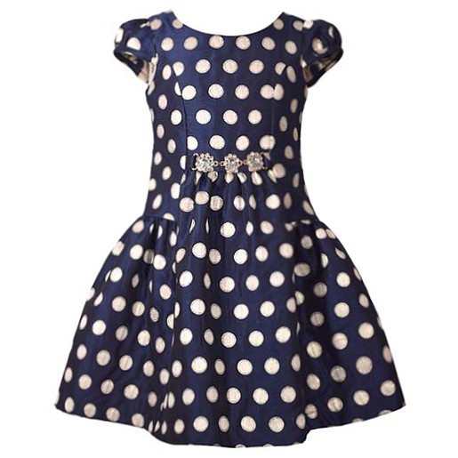 bonnie jean polka dot dress