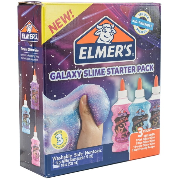 Elmer's Galaxy Glitter Colle 3/Pkg-