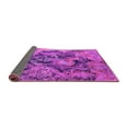 thumbnail image 2 of Ahgly Company Indoor Round Oriental Pink Industrial Area Rugs, 7' Round, 2 of 4