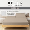 thumbnail image 2 of Juego de sábanas Bella Coterie Luxury de viscosa de bambú tamaño king, 2 of 8