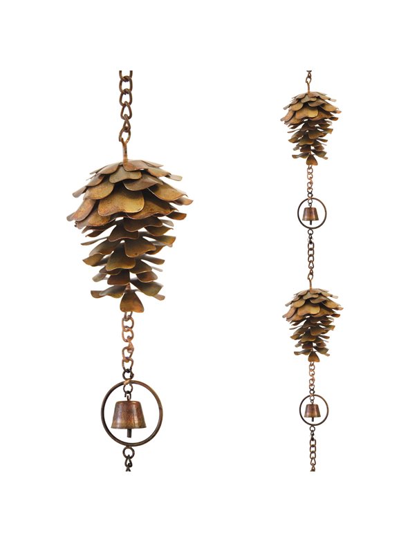 Rain Chains in Garden Decorations