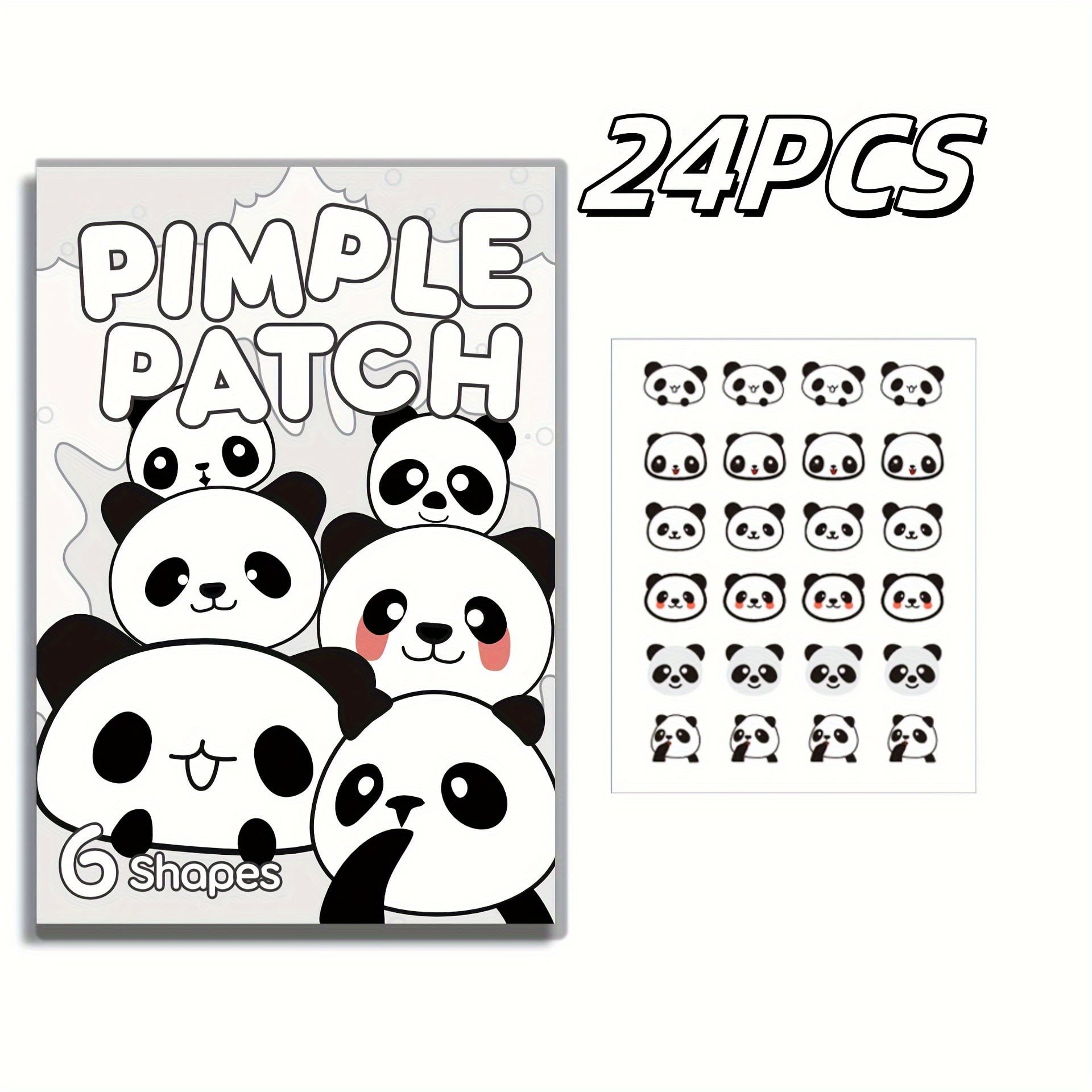 LivaClean Hydrokolloid Akne-Patches XL – 20 Stück, Großflächig, Für Pickel & Zysten