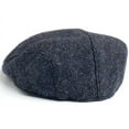 thumbnail image 5 of Hanna Hats Donegal Touring Flat Cap 100% Wool Tweed Men's Driving Cap Made in Ireland, 5 of 7