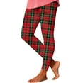 thumbnail image 4 of Christmas Leggings Womens 2025 Holiday Santa High Waist Flare Yoga Pants Tights Comfort Casual Thermal Sweatpants Beach Gym Workout Running Casual Leggings, 4 of 7