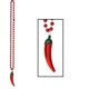 thumbnail image 1 of Perlas para accesorios de fiesta con medallón de ají (paquete de 8), 1 of 1