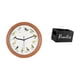 thumbnail image 5 of Reloj de pared,Reloj de pared con pájaro cantor Relojes de pared con pájaros,Organizador de almacenamiento de escritorio,Soporte para control remoto de TV de madera,Organizador remoto con 2, 5 of 8