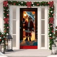 thumbnail image 5 of Christmas Door Curtain Decoration with Scene Layout, Background Cover for Holiday Display and Seasonal Entrance Decor, 5 of 6