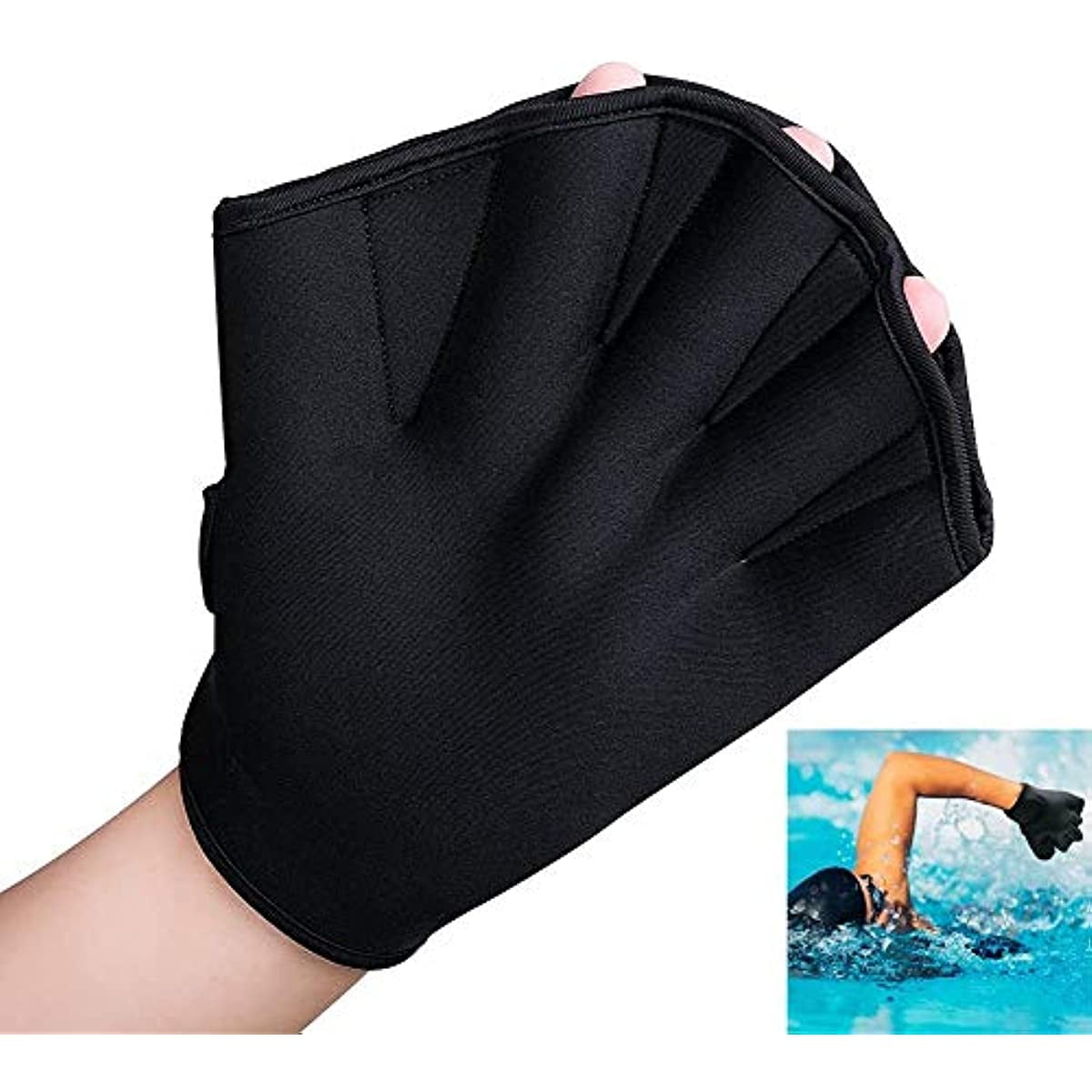 LINLIN Swim Training Gloves For Men Women Children,Webbed Aquatic ...