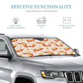 thumbnail image 4 of Bingfone Cartoon Chicken Car Windshield Sun Shade Protector Keep Your Vehicle Cool Sun Shield Visor Cover Foldable-Small, 4 of 9