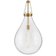 thumbnail image 5 of 46054LCB-Hinkley Lighting-Eloise - 12W 1 LED Large Pendant In Traditional Style-31.25 Inches Tall and 16 Inches Wide-Lacquered Brass Finish, 5 of 9