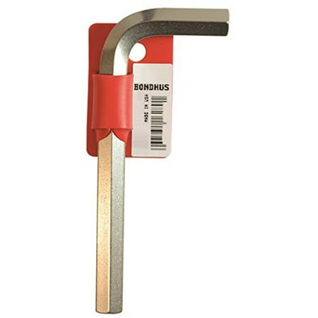 UPC: 0037231162863 | Bondhus 16286 17mm Hex Tip Key L-Wrench w/BriteGuard Finish   Short Arm