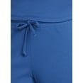 thumbnail image 3 of No Boundaries Rib Tee and Pants Sleep Set, 2-Piece, Women's XXS-3X, 3 of 4