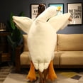 thumbnail image 4 of 50-190cm Giant Duck Plush Toys Fluffy Sleep Pillow Cute Animal Stuffed Swan Goose Soft Dolls Floor Mat Kids Girls Birthday Gift, 4 of 5