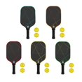 thumbnail image 2 of Pickleball Paddle Portable With 2 Pickle Balls For Practice Beginners Indoor, Red | Anti Slip Handle, Ensuring Optimal Holding Performance, 2 of 5