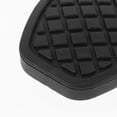 thumbnail image 4 of USHOBE 2Pack Brake Clutch Pedal Pad Set Black Auto Pedal Covers Waterproof, 4 of 7
