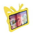 thumbnail image 7 of Decase for iPad 9th/8th/7th Generation 10.2" (2021/2020/2019) / Air 3rd Gen/Pro Tablet Case,3D Cute Butterfly Pattern Child Proof Tablet Shell Drop Protection Kickstand Hybrid Case , Yellow, 7 of 7