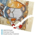 thumbnail image 3 of Rateoe Hello Summer Cute Gnome Pattern Wooden Picture Puzzle ,1000 Piece Jigsaw Puzzle ,Family Fun Puzzle, Home Décor Puzzle, Gift Puzzle(Vertical style), 3 of 9