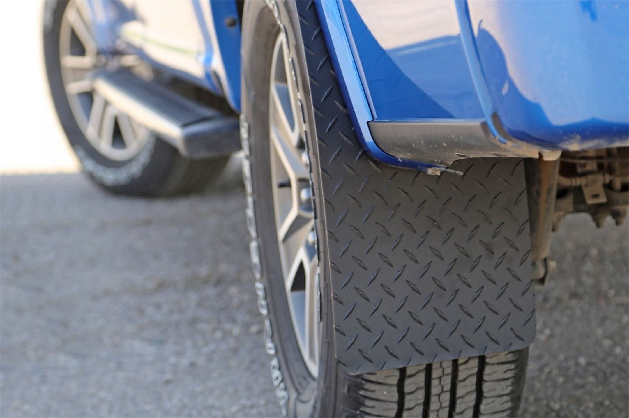 Dee Zee DZ1808TB Brite-Tread Mud Flaps Fits select: 2004-2018 FORD F150, 1999-2020 CHEVROLET SILVERADO