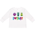 thumbnail image 3 of Inktastic I Love Bugs Boys or Girls Long Sleeve Toddler T-Shirt, 3 of 5
