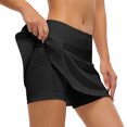 thumbnail image 1 of Faldas de tenis para mujer con bolsillos Pantalones cortos interiores plisados 2 en 1 Entrenamiento Abanopi Falda deportiva, 1 of 7