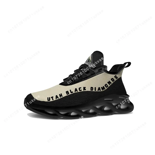 Zapatillas de pickleball UTAH BLACK DIAMONDS para hombre y mujer, deportivas para correr, de alta calidad, personalizables.