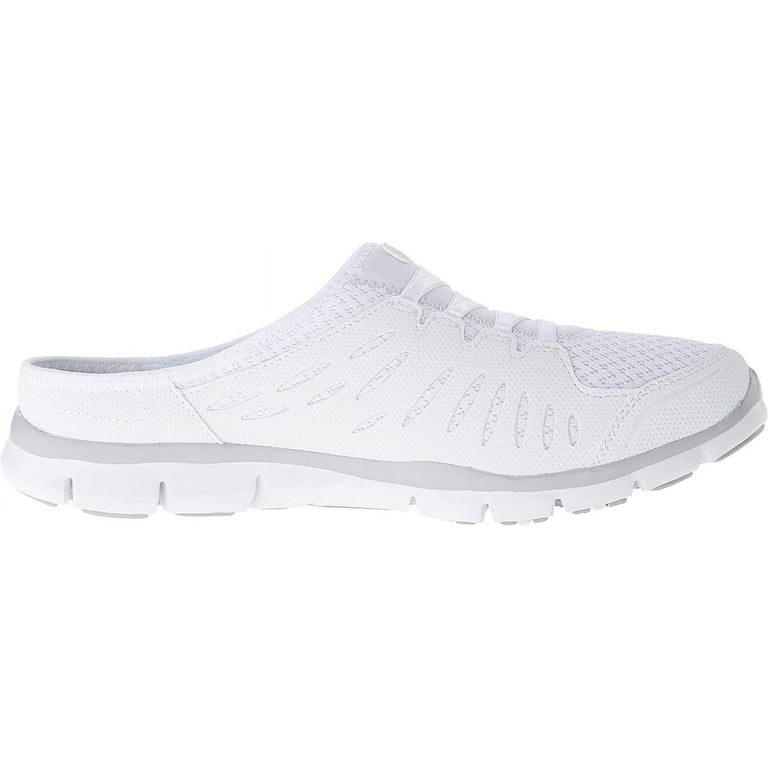 Skechers Sport Women s Gratis No Limits Slip On Mule White 7.5