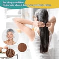 thumbnail image 4 of Topboutique Shower Caps 6 Pcs Waterproof Bath Caps Plastic Shower Cap Elastic Band Bath Hair Hat Reusable Hair Cover for Women and Men to Keep Hair Dry, White, 4 of 7