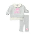 thumbnail image 2 of Barbie Baby Girls Long Sleeve Collared Tunic and Leggings Set, 2-Piece, Sizes 0/3M-24M, 2 of 9