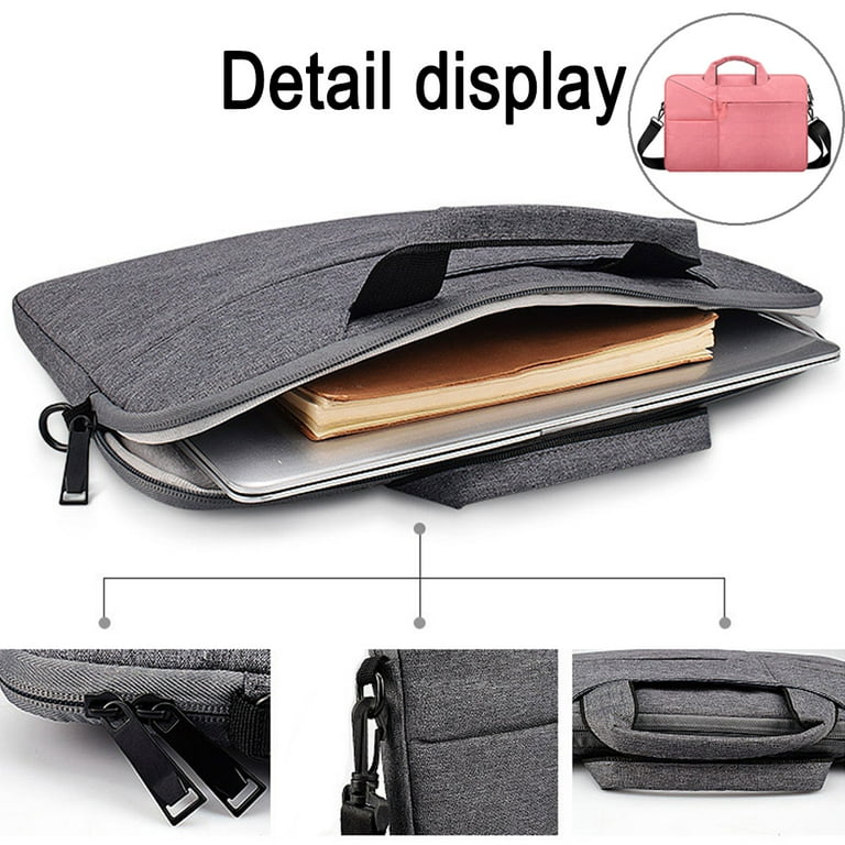 13 inch laptop top sleeve with strap
