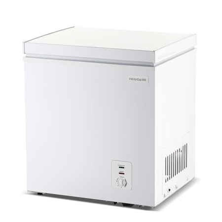 Frigidaire 2.1 Cu. ft. Garage Ready Chest Freezer, Compact Deep Freezer in White
