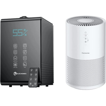 

Elechomes SH8820 Humidifier and EPI236 Air Purifier Combo for Bedroom Large Room Office