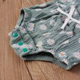 thumbnail image 4 of xiaxaixu Casual Style Sleeveless Daisy Pattern Round Neck Tie Up Romper, 4 of 8