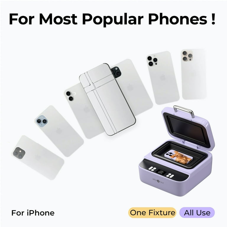 HTVRONT H17 Phone Case Heat Press Automatic Vacuum Sublimation