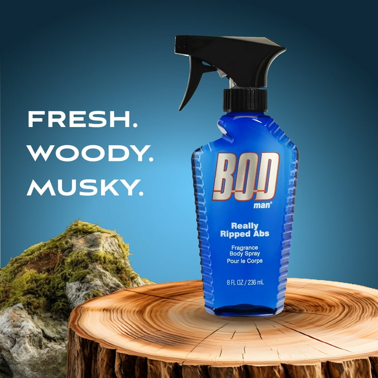 Bod Man Really Ripped Abs Fragrance Body Spray By Parfums De Coeur - 8 oz Bod Man Really Ripped Abs Fragrance Body Spray By Parfums De Coeur - 8 oz
