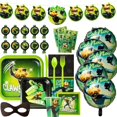 thumbnail image 2 of Miraculous Ladybug Cat Noir Party Kit 100 Pieces Birthday Supplies for Toddlers, 2 of 6