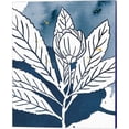 thumbnail image 2 of Great Art Now Indigo Blooms by Wild Apple Portfolio 4 Piece Canvas Art Set Each 12W x 15H, 2 of 5