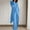 Blue, variant on Women Solid Long Sleeve Set Wide Leg Pants Set Irregular Fashion Casual Two Piece Set Jumpsuit Dressy Designer Suits for Women Party Wear Suit Suit Puddle Pants Women Women Tracksuit Womens Wedding