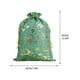 thumbnail image 3 of Bolsa de regalo navideña | Bolsa decorativa navideña de 20 x 30 cm para regalos familiares y decoración del hogar | Artículos para fiestas navideñas y decoraciones festivas, 3 of 5