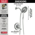 thumbnail image 4 of Delta Linden Monitor 17 Series Shower Trim with In2ition - T17294-I - Chrome, 4 of 10