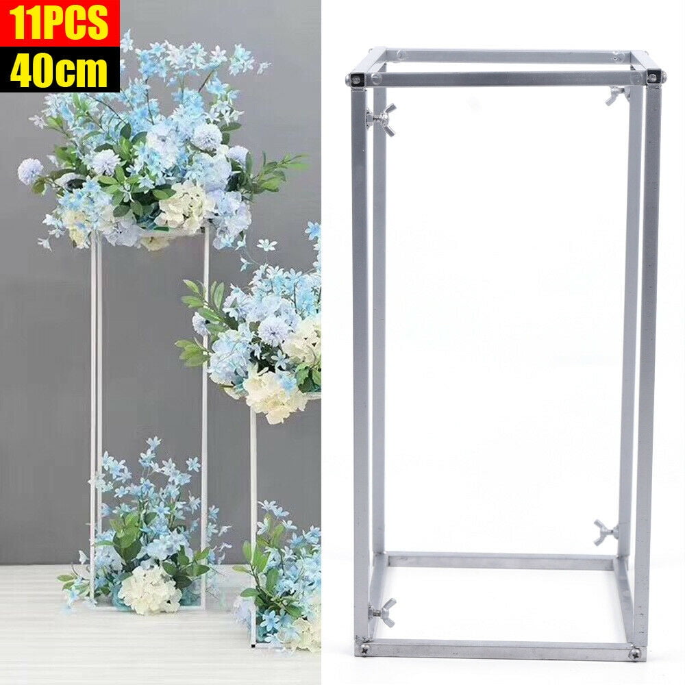 Flower Rack for Wedding Metal Candle Stand 4/11pcs Centerpiece Flower Vase 