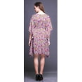 thumbnail image 2 of Bimba Kaftan de Plage à Fleurs Robe Midi Courte Caftan-S-L, 2 of 5