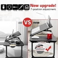 thumbnail image 5 of Plus XL Adjustable Laptop Desk with Light, USB Port, iPad Holder, Drawer Storage - Larger 23.6IN Adjustable Lap Desk for Bed, Home Office, Breakfast Tray, Fordable Legs Desk, 5 of 8