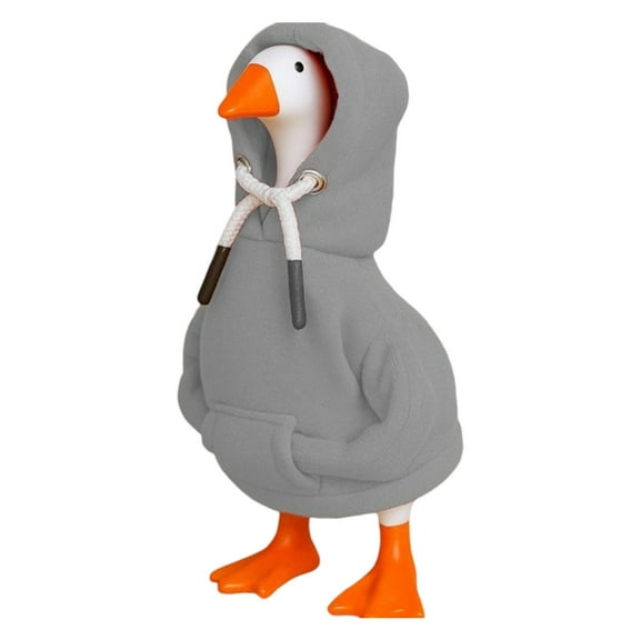 SIEYIO Porch Gooses Outfit Hoodies Lawn Gooses Costume Yard Gooses Statue Clothes