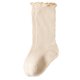 thumbnail image 1 of Fashionable Toddlers Cotton Short Stockings Baby Girls In Tube Socks Under Knee Length Socks with Loose Cuffs brown L, 1 of 4
