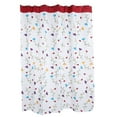 thumbnail image 3 of Flower Pattern Shower Bath Curtain Waterproof Bathroom Curtain + Hanging Hooks #5, 3 of 8