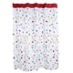 thumbnail image 1 of Decoración de baño para un refugio elegante y hermético Cortina de ducha impermeable con diseño floral y ganchos, 1 of 8