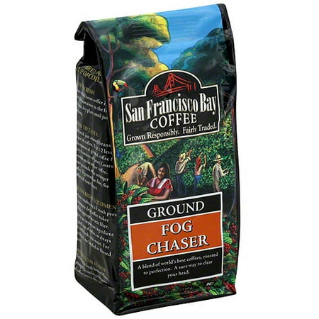 San Francisco Bay Coffee Fog Chaser Ground Coffee, 12 oz (Pack of 6)